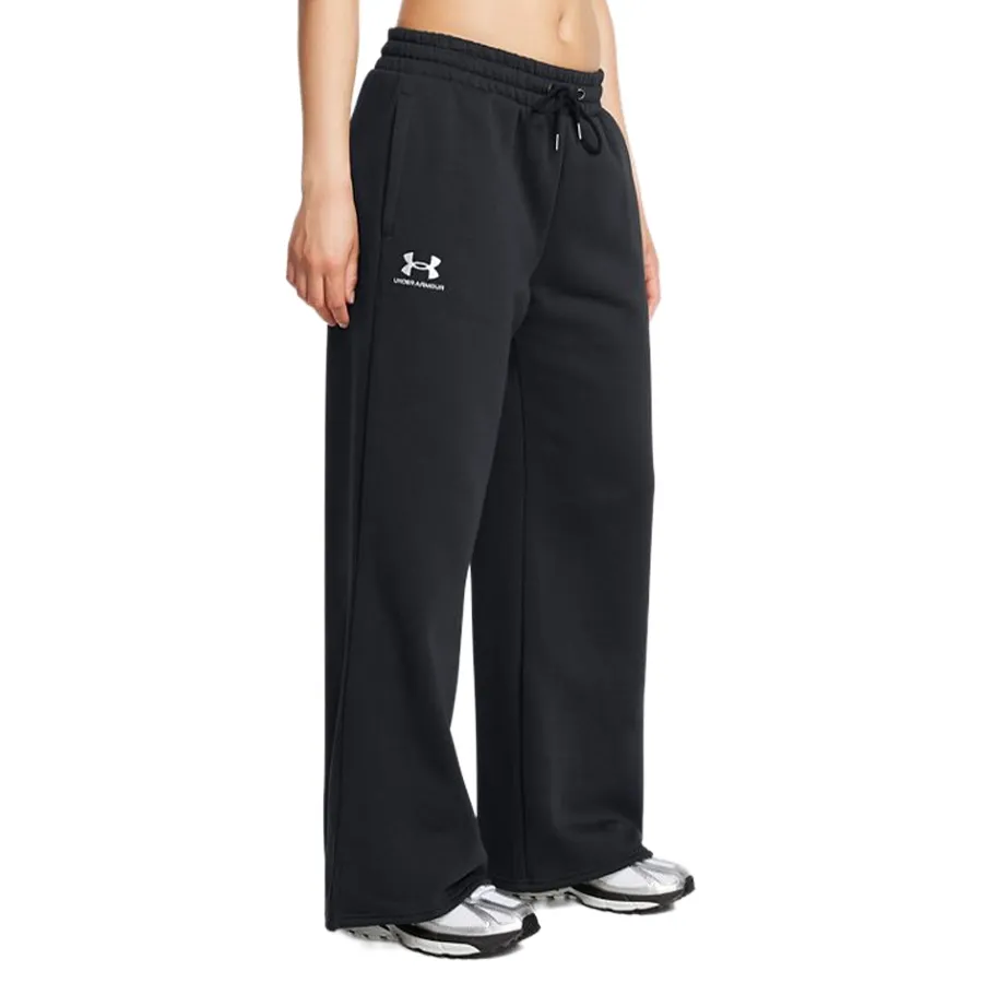 Imagen 0 de 5 de Pantalón Under Armour Icon Fleece Wide Leg-NEGRO