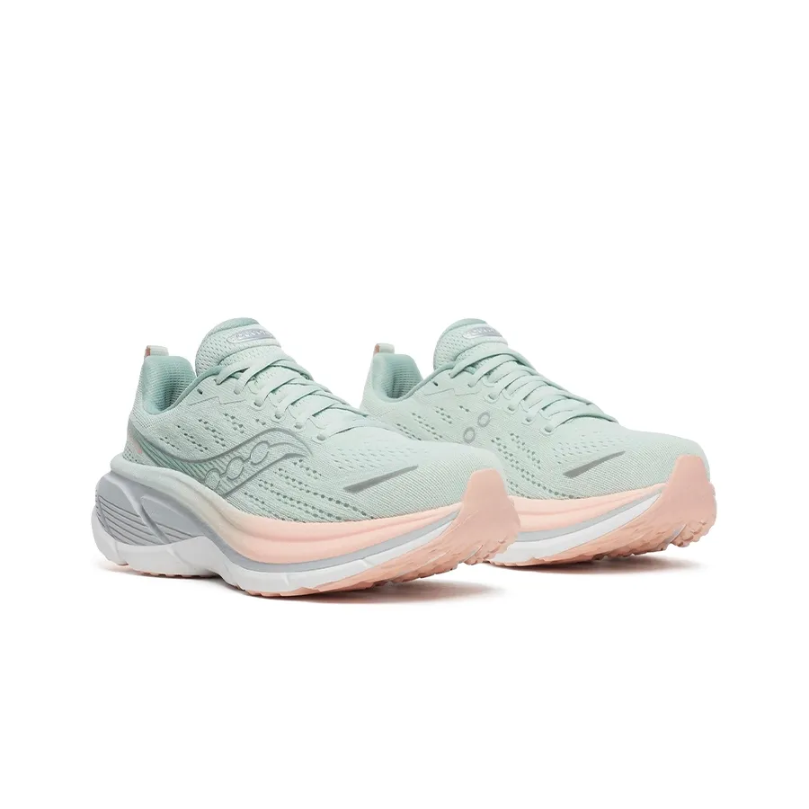 Imagen 1 de 6 de Zapatillas Saucony Hurricane 25-VERDE AGUA/CORAL