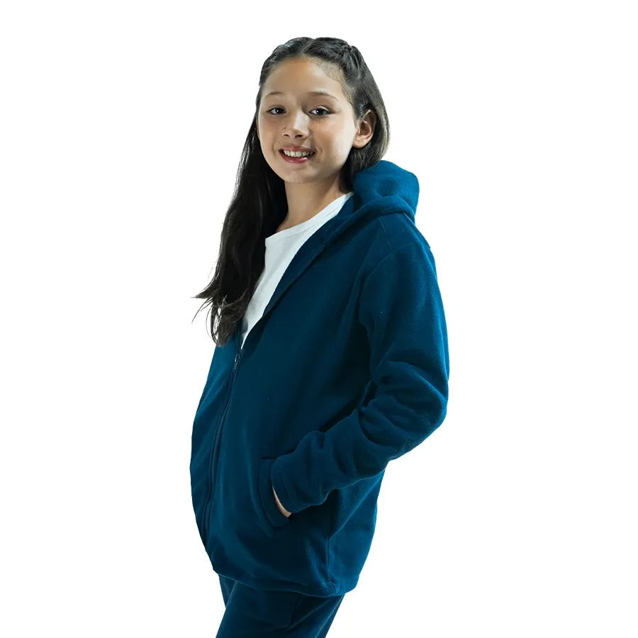 Imagen 0 de 7 de Campera Kamp Colegial Polar K 25-MARINO