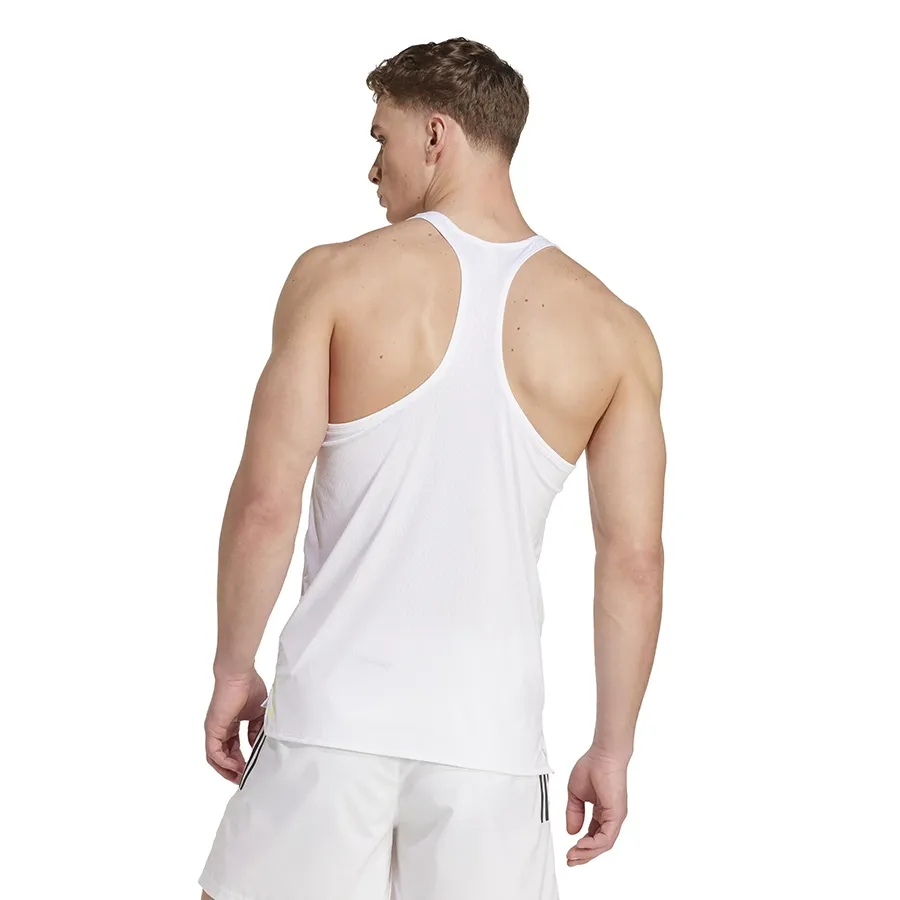 Imagen 1 de 5 de Musculosa adidas Adizero-BLANCO