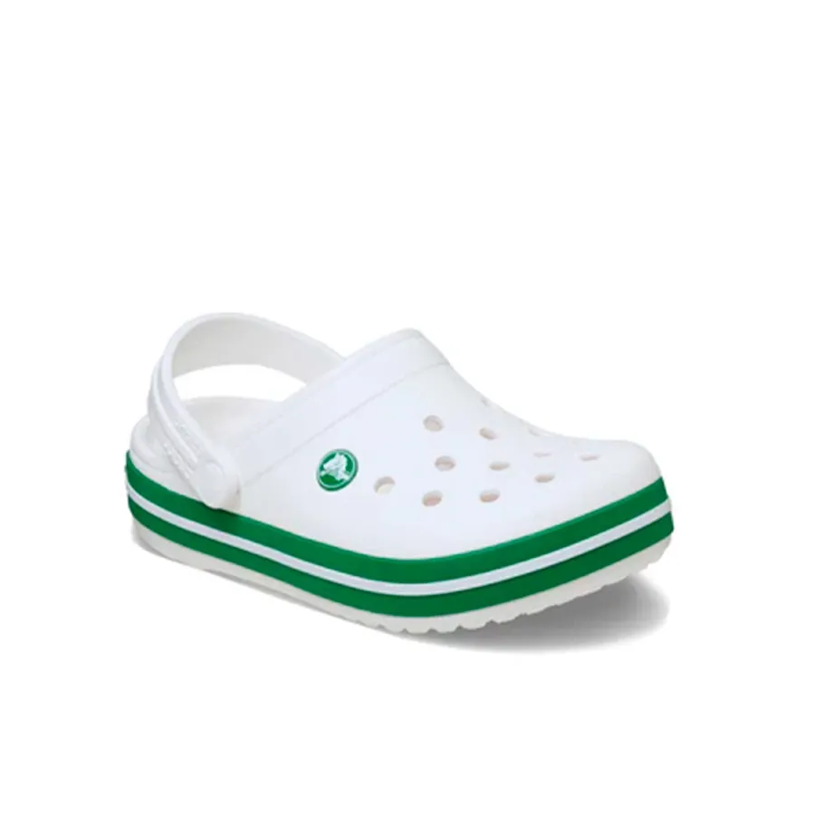 Imagen 2 de 4 de Sandalias Crocs Crocband Clog-BLANCO/VERDE