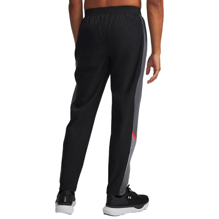 Imagen 1 de 3 de Pantalón Under Armour Velociti Storm-NEGRO/GRIS/ROJO