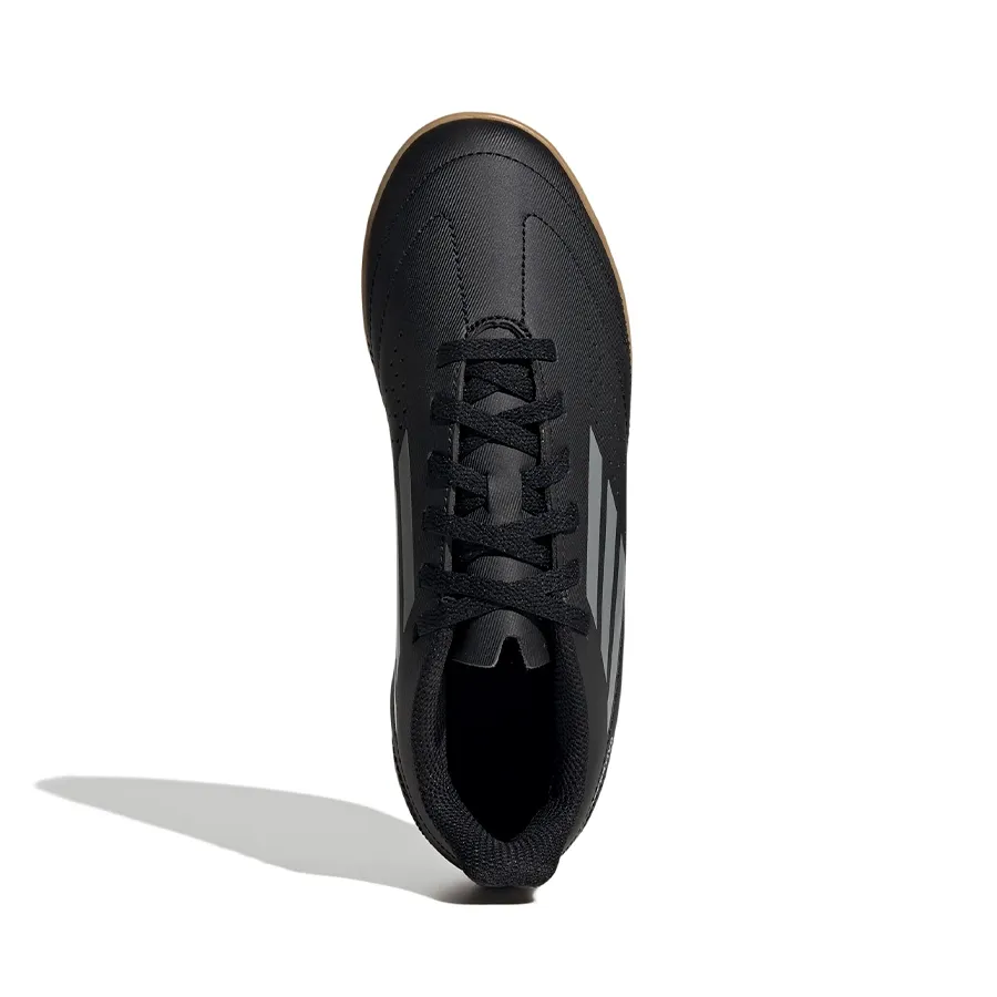 Imagen 3 de 6 de Botines adidas Deportivo III In-NEGRO/GRAFITO