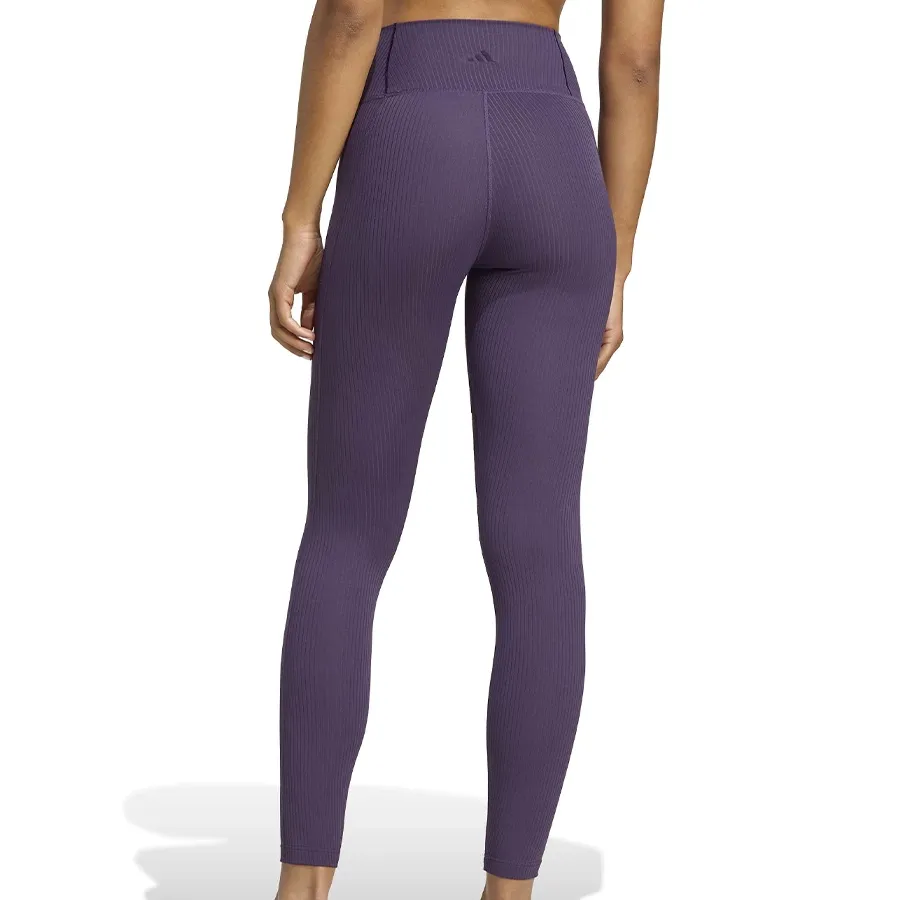 Imagen 1 de 5 de adidas Calzas  all me rib-VIOLETA