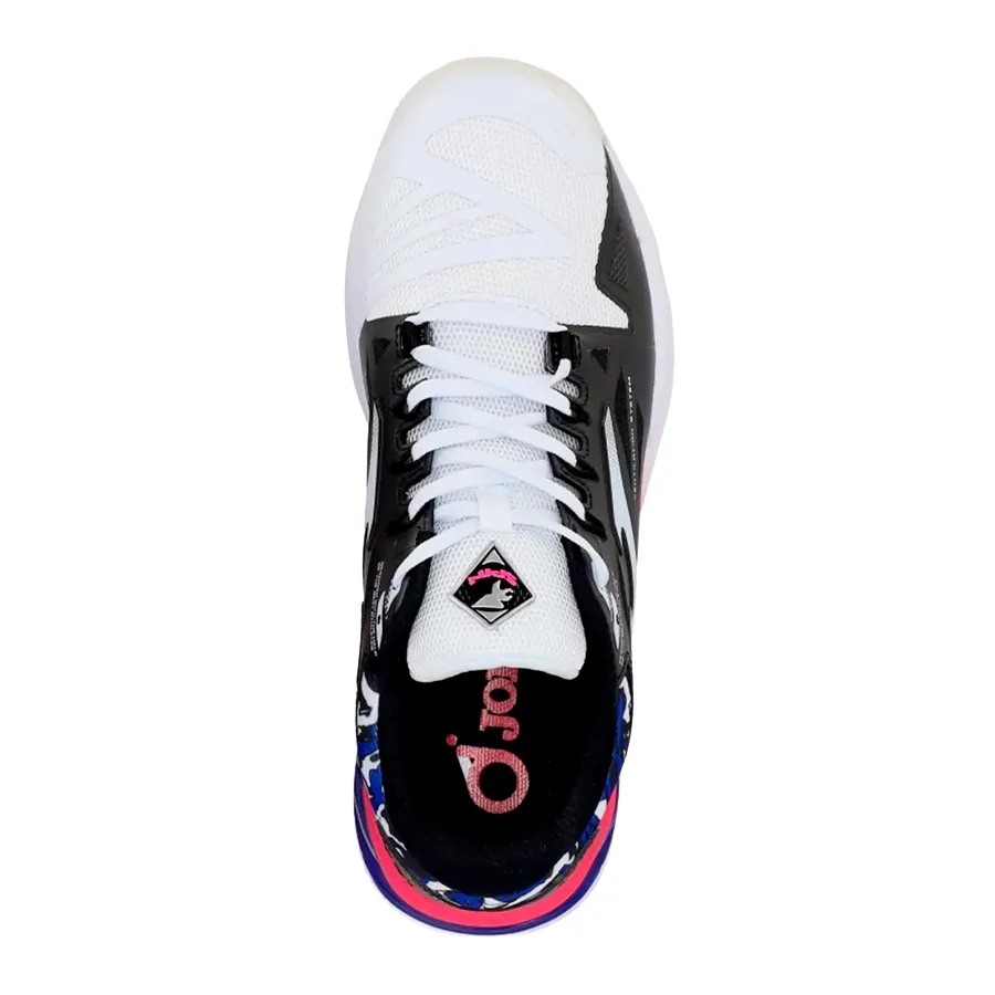 Imagen 3 de 6 de Zapatillas Joma Padel Spin W2531-BLANCO/NEGRO/AZUL FRANCIA