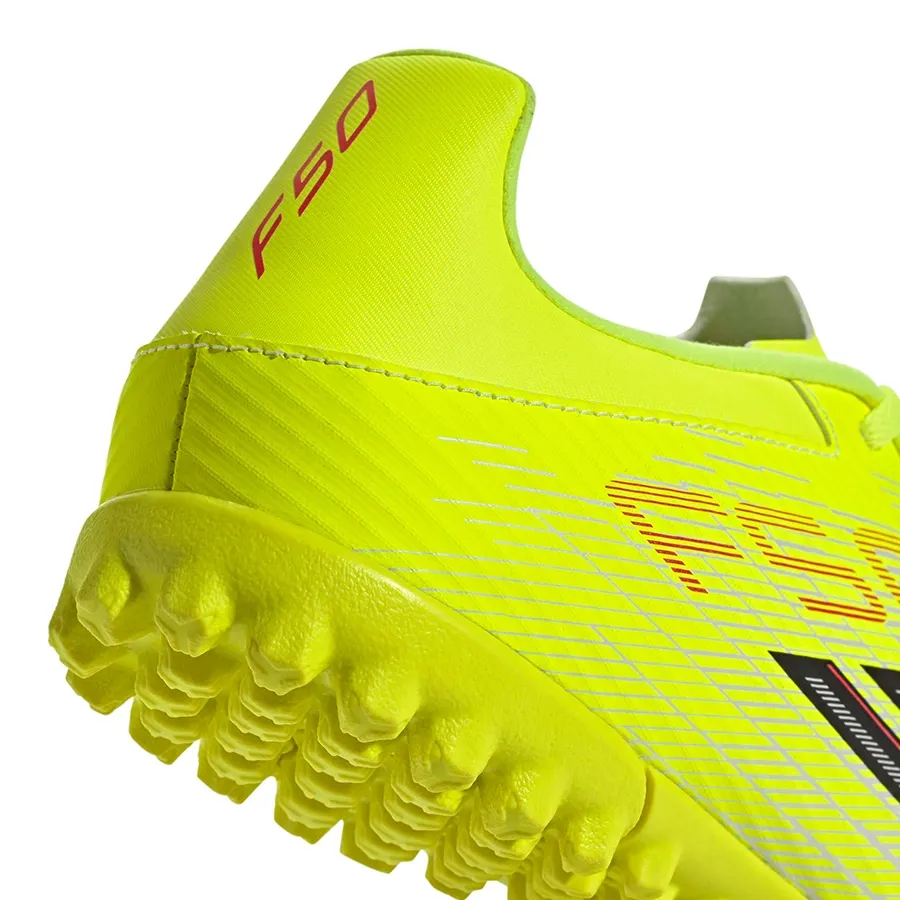 Imagen 6 de 7 de Botines adidas F50 Club Tf-AMARILLO FLUOR/PLATA