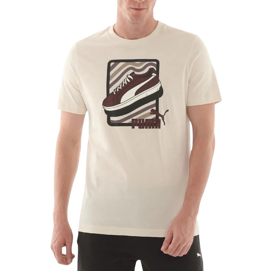 Imagen 0 de 4 de Remera Puma Graphic Sneaker Tee-CRUDO