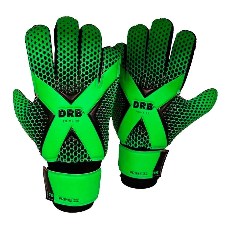 Imagen 0 de 3 de Guantes DRB De Arquero Prime 22-VERDE/NEGRO