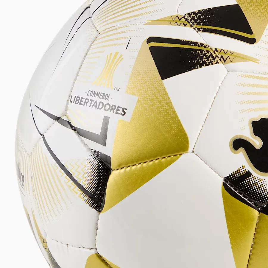 Imagen 2 de 3 de Pelota Puma Cumbre Conmebol Libertadores-BLANCO/NEGRO/DORADO