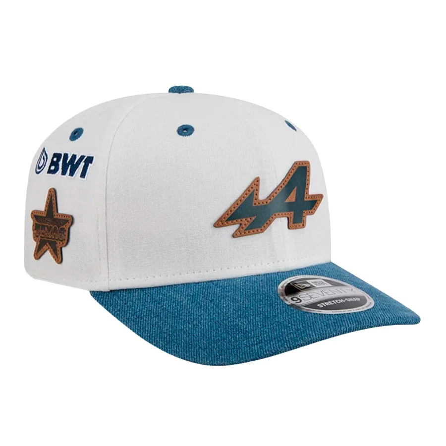 Imagen 0 de 5 de Gorra New Era 9Seventy Austin Alpine F1-BLANCO/CELESTE