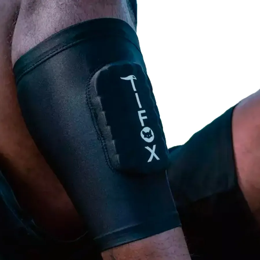 Imagen 2 de 3 de Canilleras Tifox Flex-NEGRO