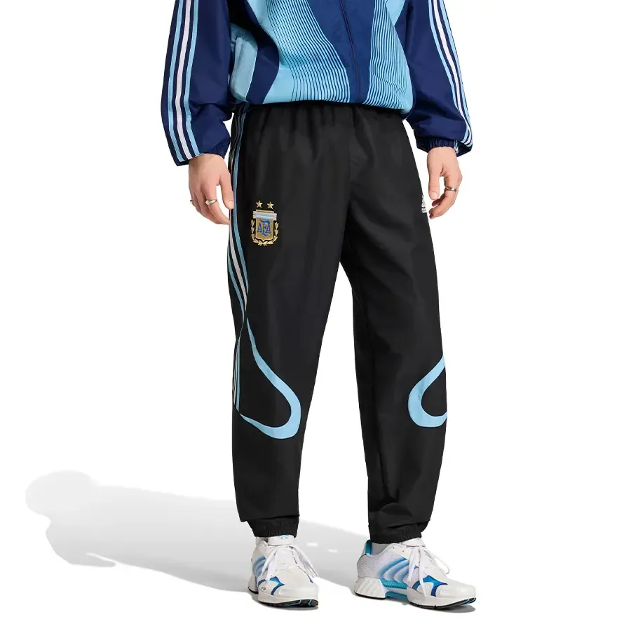 Imagen 0 de 5 de Pantalón adidas Afa 06-NEGRO/CELESTE