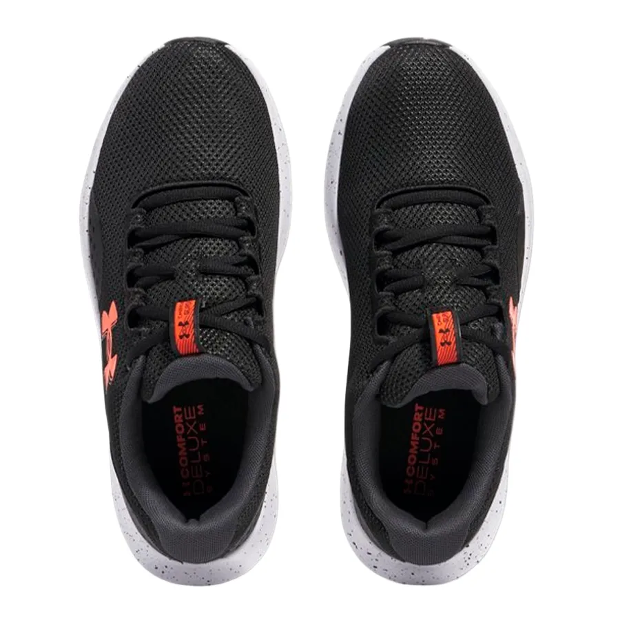 Imagen 3 de 5 de Zapatillas Under Armour Charged Surge 4-NEGRO/GRAFITO/NARANJA