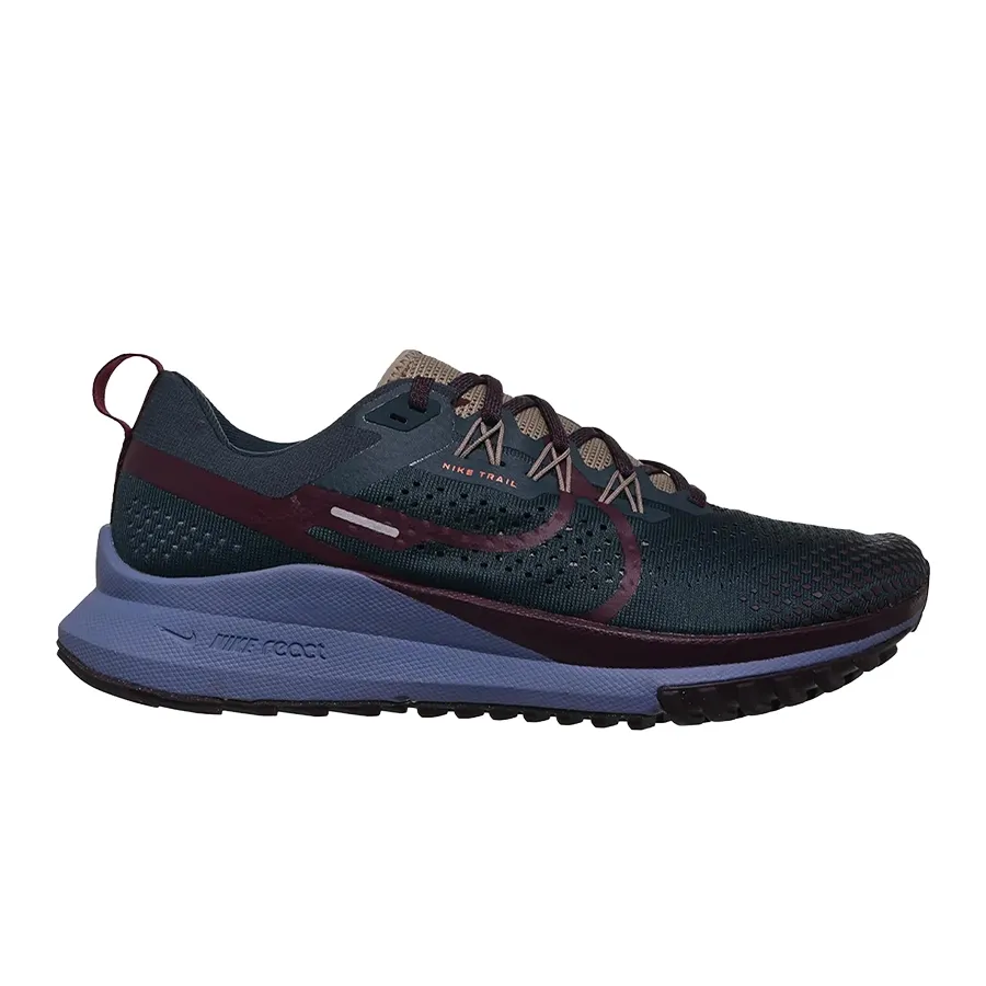 Imagen 0 de 7 de Zapatillas Nike React Pegasus Trail 4-VERDE MUSGO/BORDO/AZUL