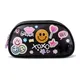 cartuchera-footy-2-cierres-happy-smile-NEGRO/VIOLETA/ROSA