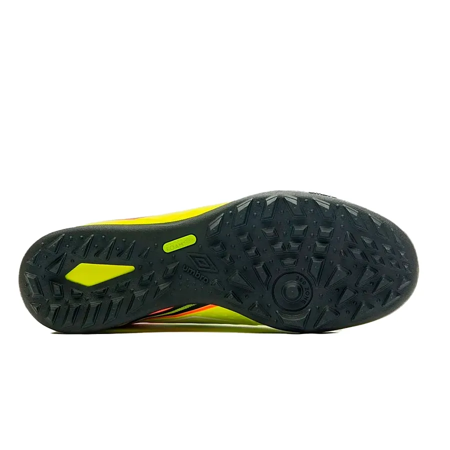 Imagen 4 de 7 de Botines Umbro Sintético Score-LIMA/NEGRO/BLANCO