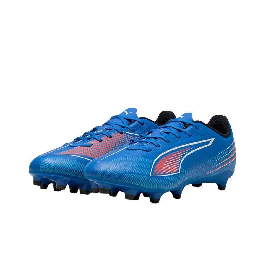 Imagen 1 de 7 de Botines Puma Ultra 6 Play Fg-AZUL FRANCIA/ROJO