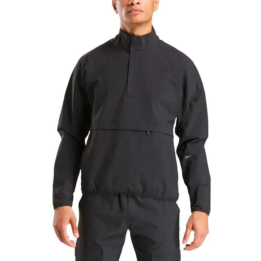 Imagen 0 de 4 de Buzo Reebok Activ Coll Skystretch Woven Anorak-NEGRO
