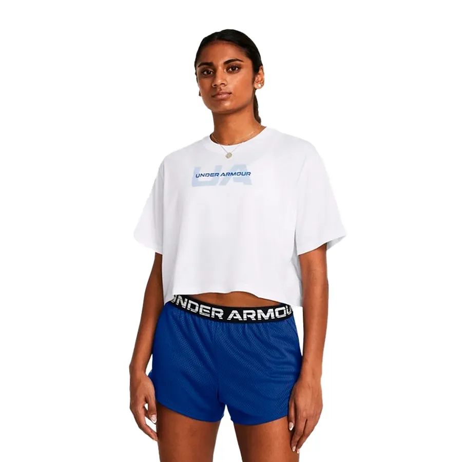 Imagen 0 de 4 de Remera Under Armour Boxy-BLANCO