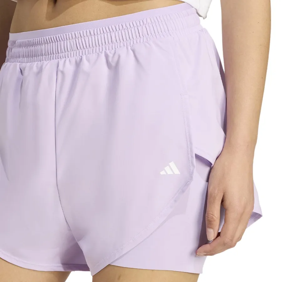 Imagen 3 de 5 de adidas Shorts  2 en 1 Designed for Training-LAVANDA