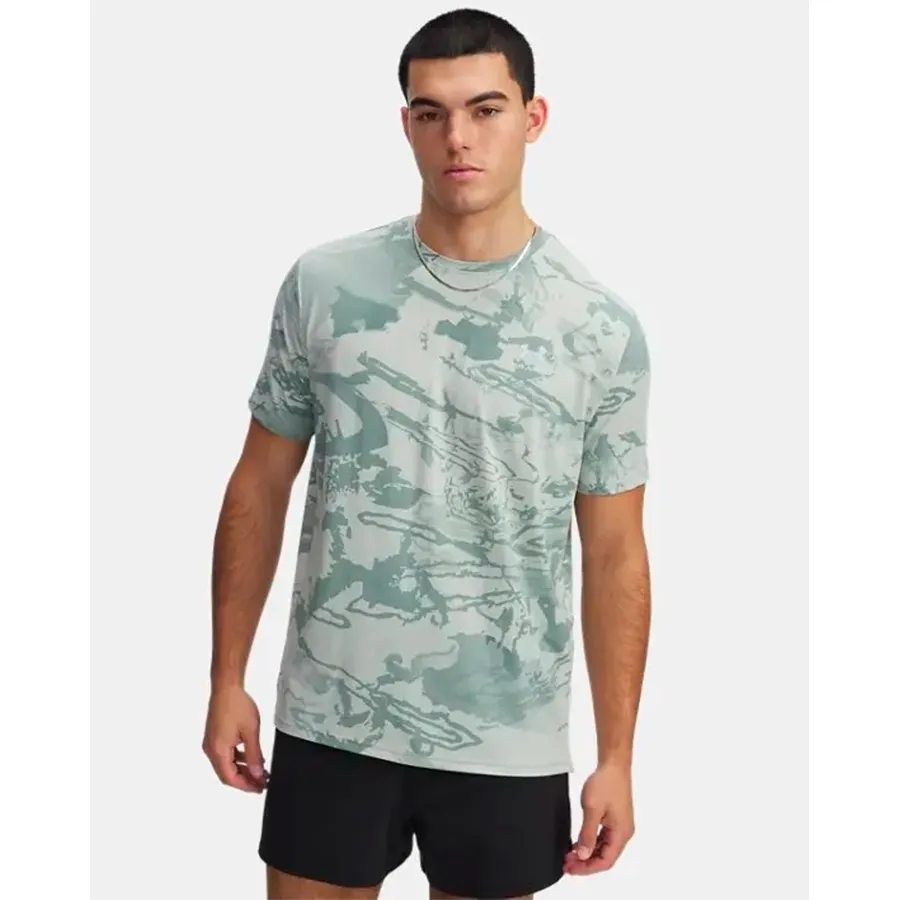Imagen 0 de 3 de Remera Under Armour Vanish Energy Printed-VERDE AGUA