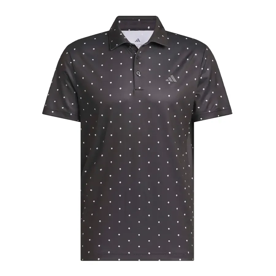 Imagen 2 de 5 de Polo adidas Performance Printed-NEGRO