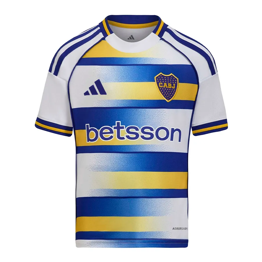 Imagen 0 de 3 de Camiseta adidas Alternativa Boca Juniors 26-BLANCO/AZUL/AMARILLO