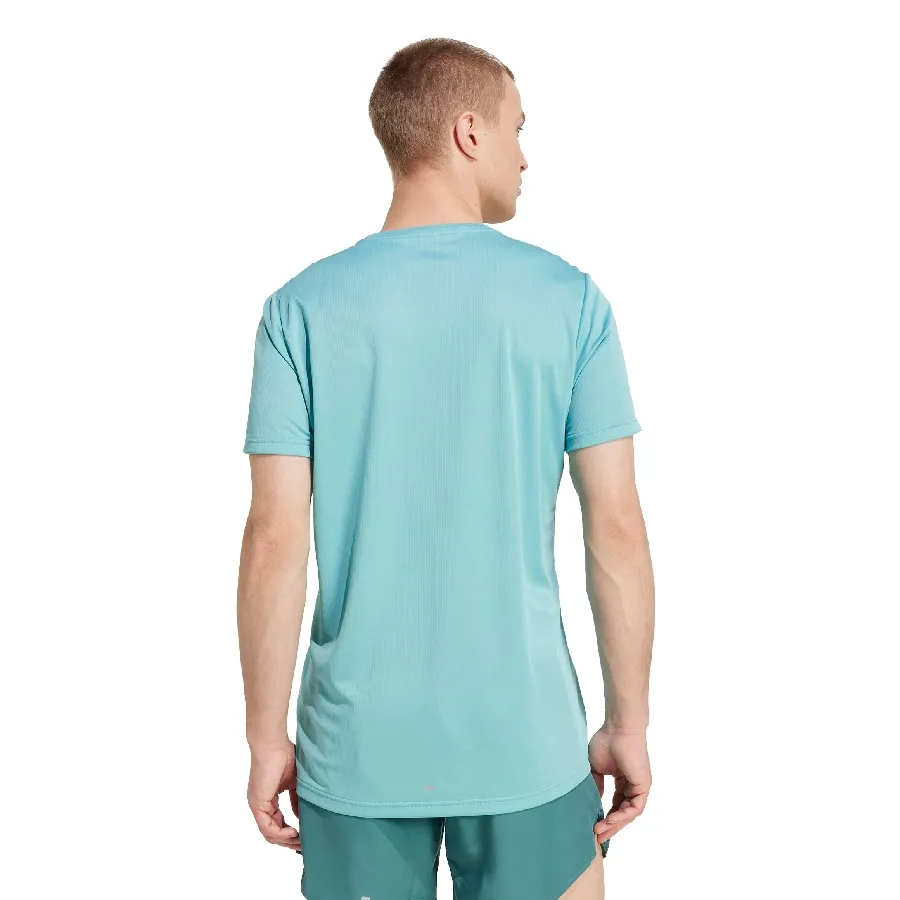 Imagen 2 de 5 de Remera adidas Run It-VERDE AGUA