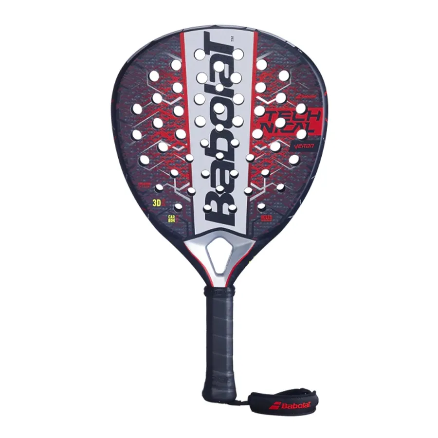Imagen 0 de 5 de Paleta Babolat Technical Veron 2.5-NEGRO/ROJO