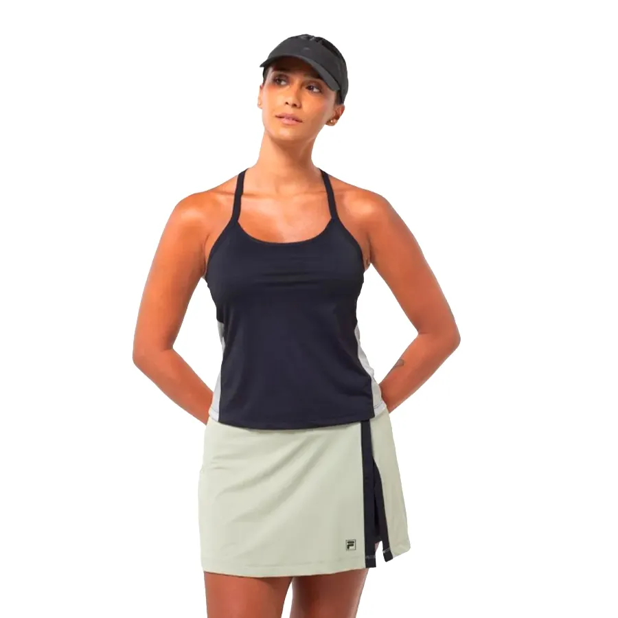 Imagen 0 de 3 de Musculosa Fila Grid Match-NEGRO/GRIS