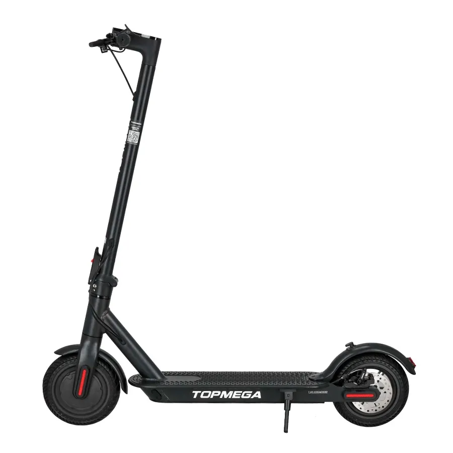 Imagen 2 de 17 de Monopatín Eléctrico Topmega V2-NEGRO