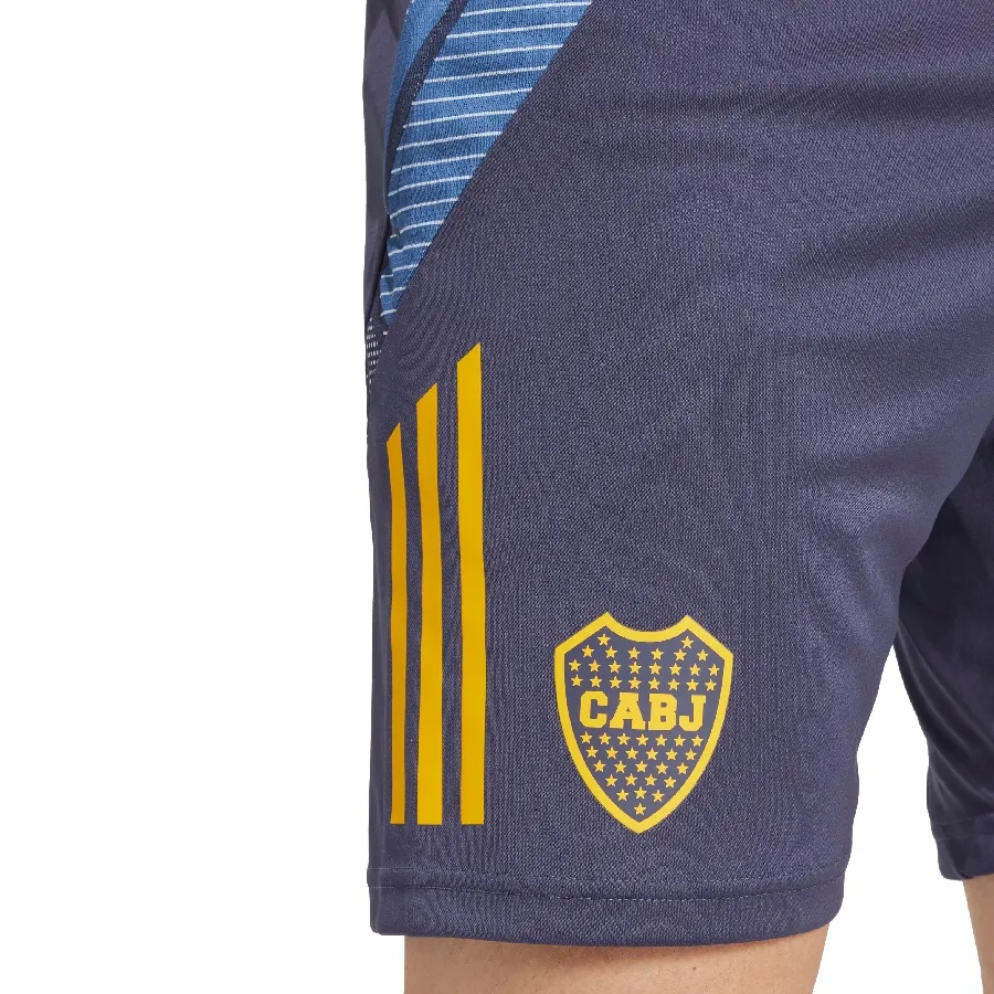 Imagen 4 de 5 de adidas Shorts  de Entrenamiento Boca Juniors 24/25-AZUL MARINO/AMARILLO