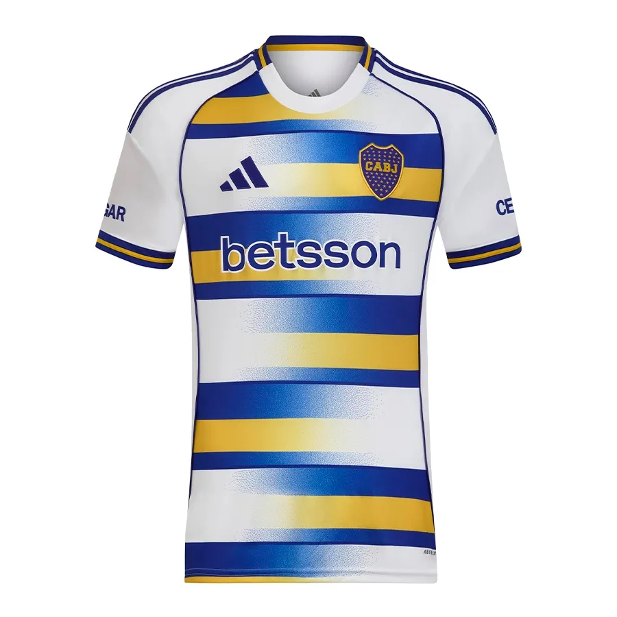Imagen 0 de 3 de Camiseta adidas Tercer Uniforme Boca Juniors 2026-BLANCO/AZUL/AMARILLO