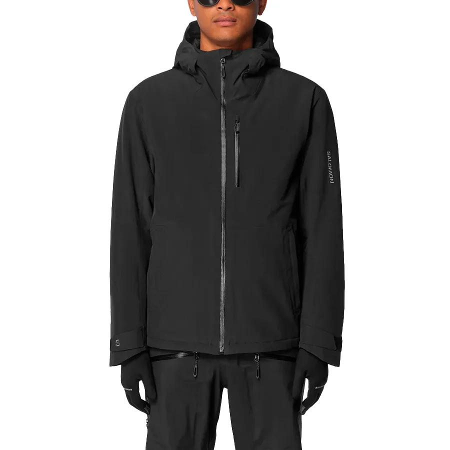 Imagen 0 de 8 de Campera Salomon Highland Jacket-NEGRO