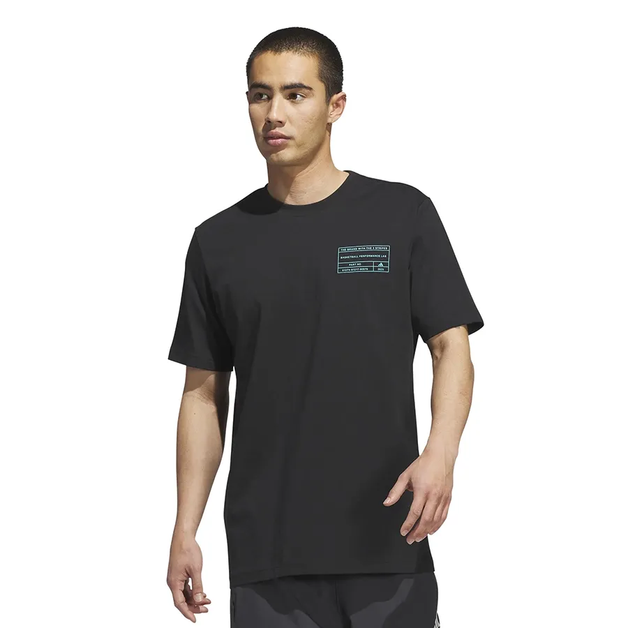 Imagen 0 de 5 de Remera adidas Graphic Tee 2-NEGRO/AQUA