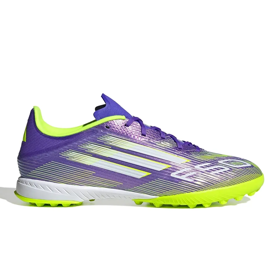 Imagen 0 de 7 de Botines adidas F50 League Tf-PURPURA/VERDE FLUOR