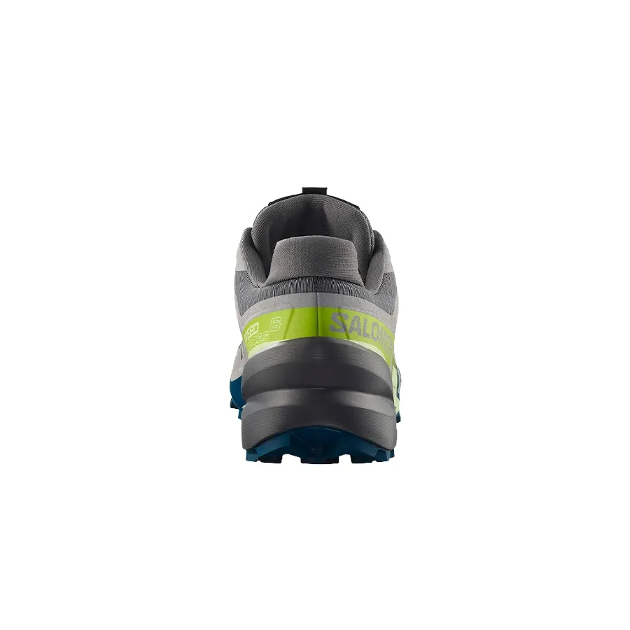 Imagen 5 de 6 de Zapatillas Salomon Speedcross 6-GRIS/AZUL/AMARILLO FLUOR
