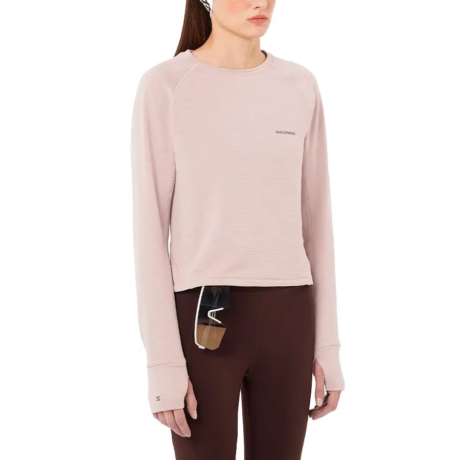 Imagen 0 de 2 de Remera Salomon Essential Lightwarm On-ROSA
