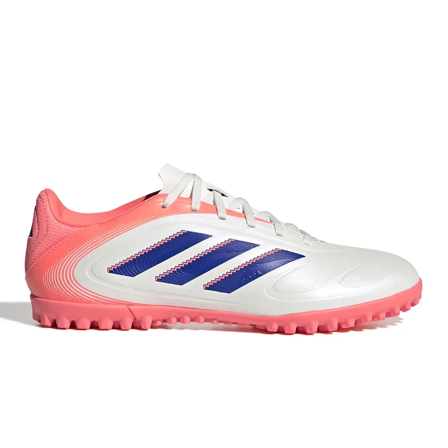 Imagen 0 de 7 de Botines adidas Copa Pure III Club Tf-HUESO/CORAL/AZUL