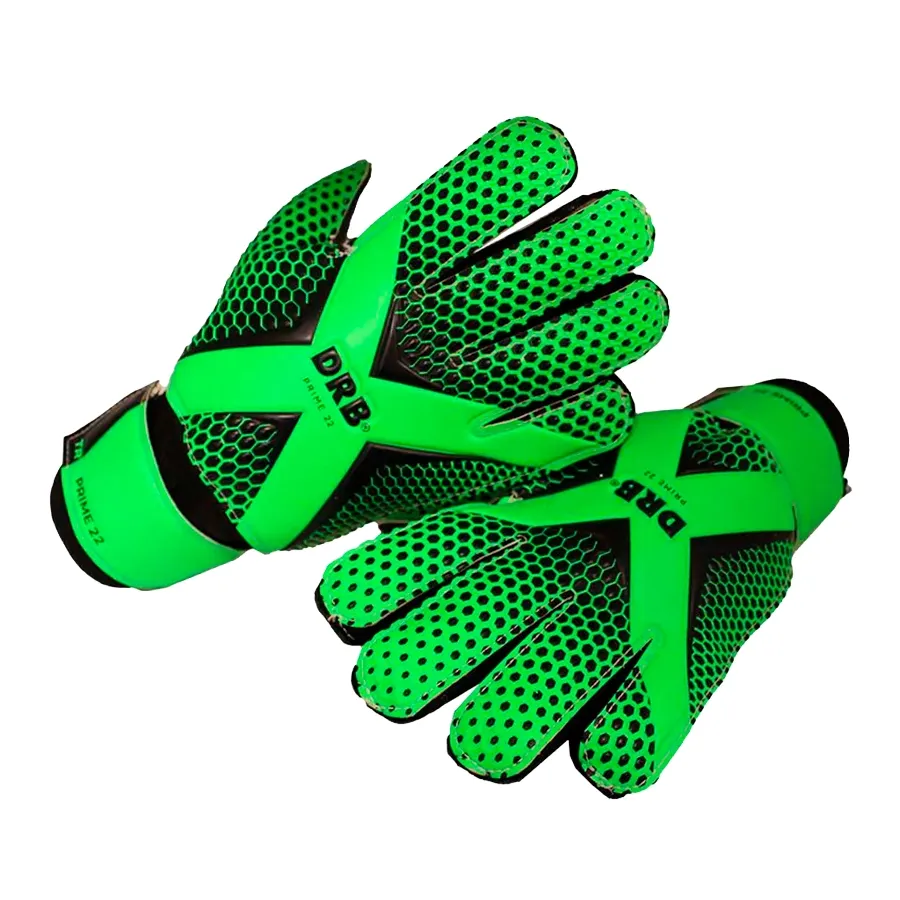 Imagen 1 de 3 de Guantes DRB De Arquero Prime 22-VERDE/NEGRO