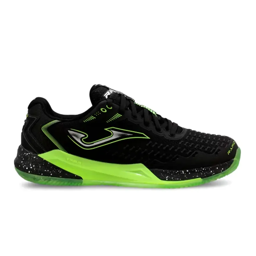 Imagen 0 de 6 de Zapatillas Joma Tenis Rapid-NEGRO/VERDE FLUOR