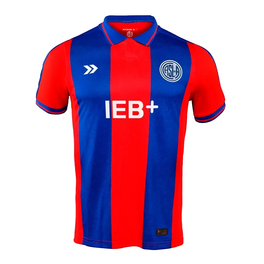 Imagen 0 de 9 de Camiseta Atomik Titular San Lorenzo 25/26-ROJO/AZUL