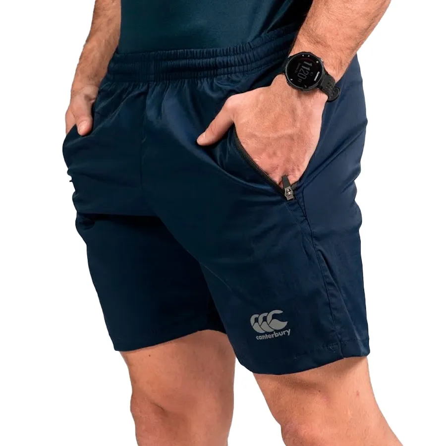 Imagen 1 de 4 de Shorts Canterbury Vapdri Running-MARINO/GRIS