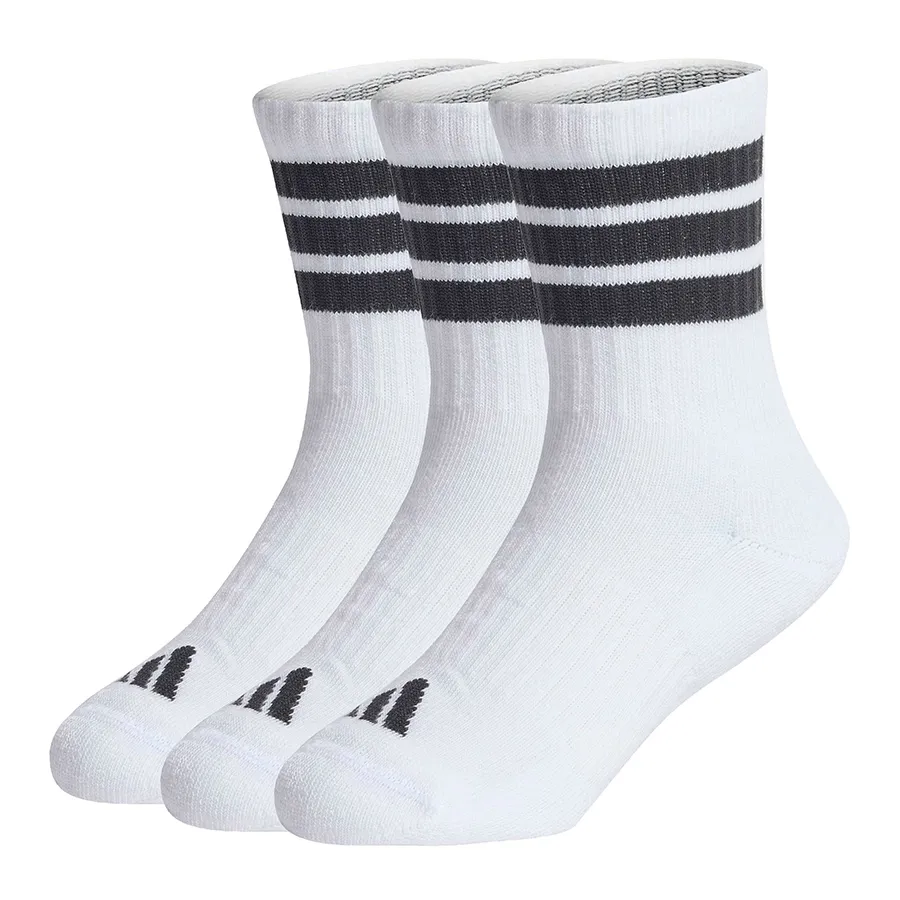 Imagen 0 de 4 de Medias adidas Pack x3-BLANCO/NEGRO