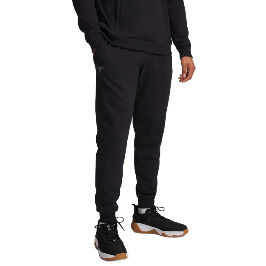 Imagen 0 de 3 de Pantalón Under Armour Project Rock Rival Fleece-NEGRO
