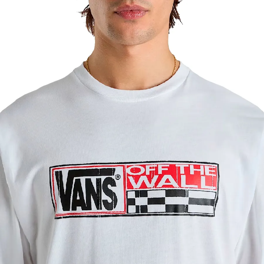 Imagen 4 de 5 de Remera Vans Hi Stretch-BLANCO/NEGRO/ROJO