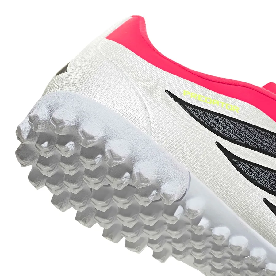 Imagen 6 de 7 de Botines adidas Tf Predator Club-CORAL FLUOR/BLANCO/NEGRO