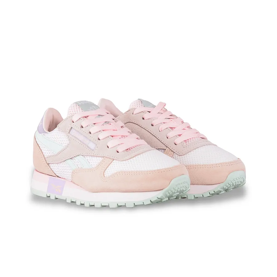 Imagen 1 de 4 de Zapatillas Reebok Classic Leather-GRIS/BLANCO/TURQUESA