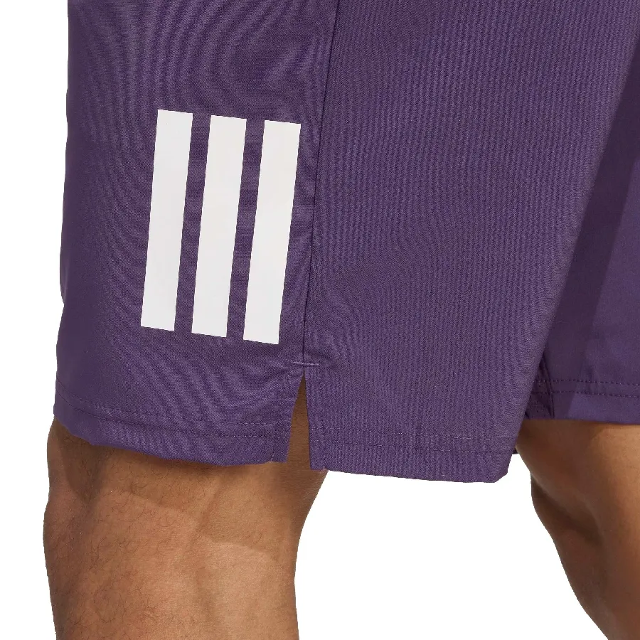 Imagen 3 de 5 de adidas Shorts  de Tenis Club Climacool 3 Tiras-MORADO