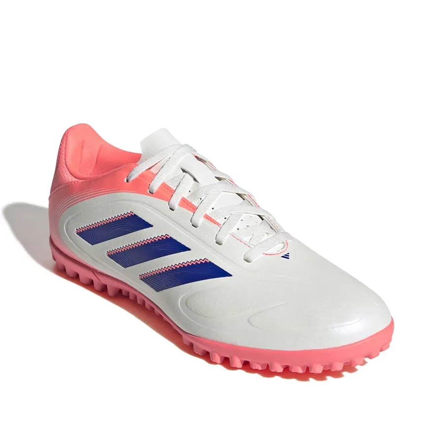 Imagen 1 de 7 de Botines adidas Copa Pure III Club Tf-HUESO/CORAL/AZUL